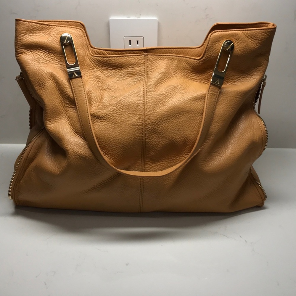 Vince Camuto light brown tote